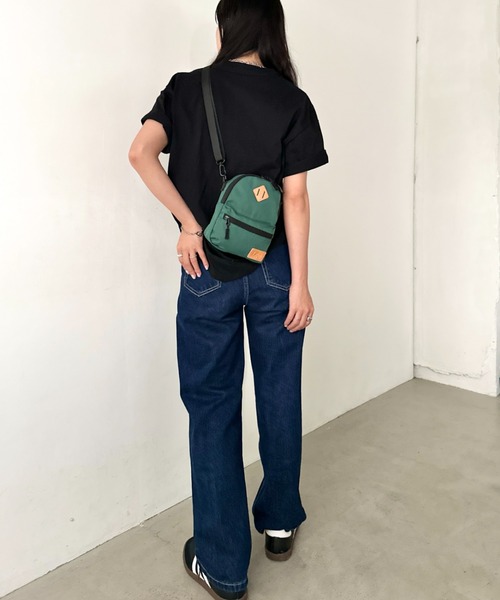 Lee(リー)の「Lee/リー デイパック型 ミニショルダー/パッチ付き/アウトドア(ショルダーバッグ・レディース・ベージュ/グリーン/ブラック・FREE)」の19枚目の写真