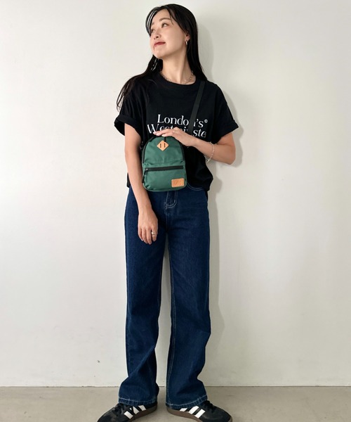 Lee(リー)の「Lee/リー デイパック型 ミニショルダー/パッチ付き/アウトドア(ショルダーバッグ・レディース・ベージュ/グリーン/ブラック・FREE)」の18枚目の写真