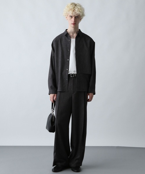 HARE（ハレ）の「GAMA-BAG(HARE)（ショルダーバッグ・メンズ・ブラック・FREE）」の2枚目の写真