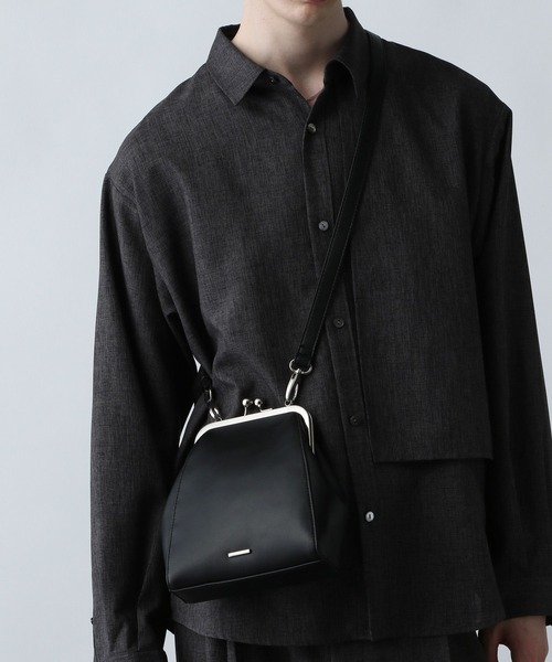 HARE（ハレ）の「GAMA-BAG(HARE)（ショルダーバッグ・メンズ・ブラック・FREE）」の4枚目の写真