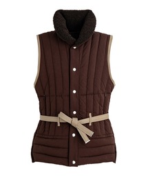 TATRAS ダークブラウン ダウンベスト TATRAS｜タトラス（メンズ）のダウンベスト（ブラウン/茶色系）通販