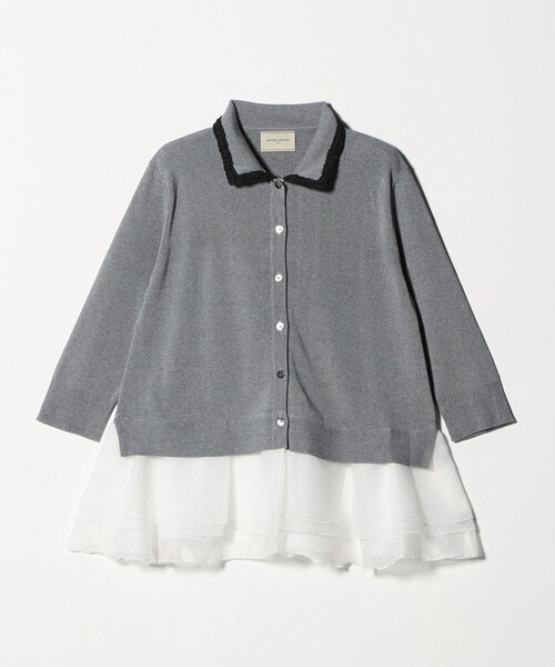 完売ユナイテッドアローズ　レディー ポロコンビ ニット ウォッシャブル UNITED ARROWS｜レディー ポロコンビ ニット ウォッシャブル | Rakuten