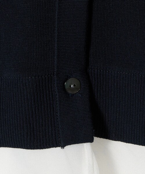 ユナイテッドアローズ　レディー ポロコンビ ニット ウォッシャブル UNITED ARROWS｜レディー ポロコンビ ニット ウォッシャブル