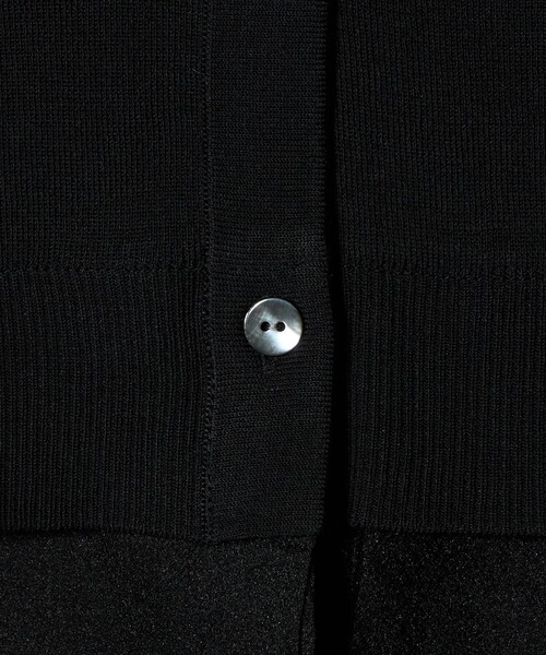 レディー ポロコンビ ニット ウォッシャブル（ニット/セーター