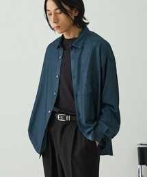 EMMA CLOTHES | 〈吸水速乾〉デニムライクコンフォートリラックスロングスリーブシャツ(シャツ/ブラウス)