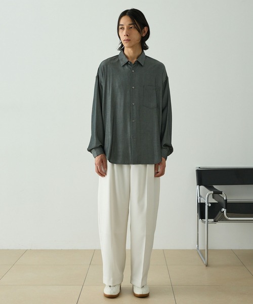 お値下げ　新品未使用　ロンハーマン✖️エブールデニム 長袖シャツ スタイリスト 長谷川昭雄とBEAMSの加藤忠幸が手がける＜SSZ＞との