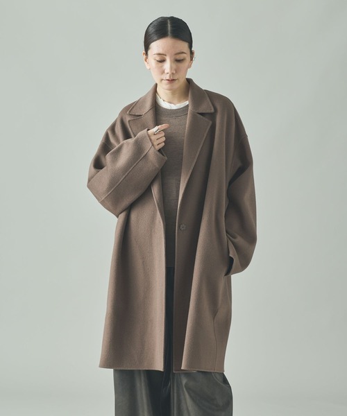 Curensology(カレンソロジー)/＜C.S.G＞ウールカシミヤビーバーコート