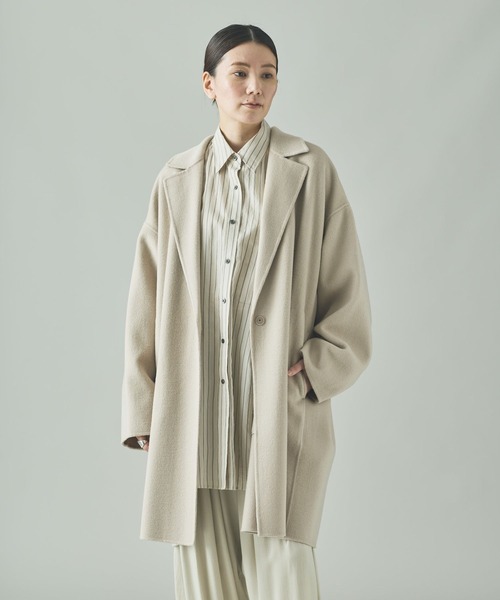 Curensology(カレンソロジー)/＜C.S.G＞ウールカシミヤビーバーコート