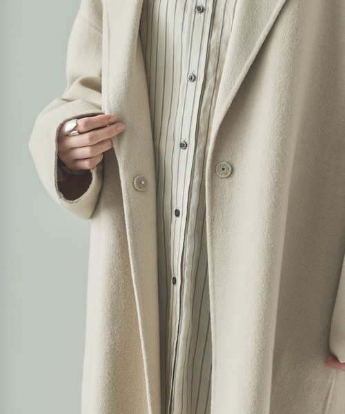 Curensology(カレンソロジー)/＜C.S.G＞ウールカシミヤビーバーコート
