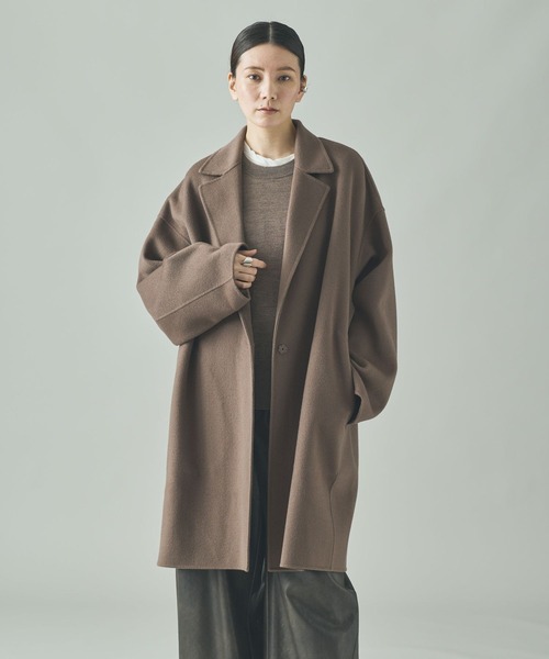Curensology(カレンソロジー)/＜C.S.G＞ウールカシミヤビーバーコート