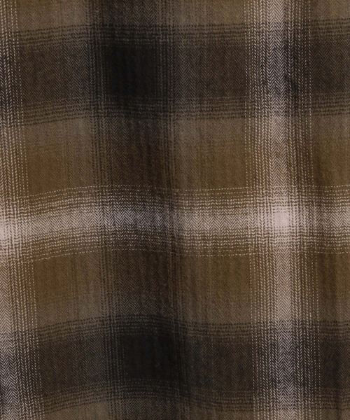 BAYFLOW（ベイフロー）の「ヴィンテージライクチェックシャツ（シャツ/ブラウス・メンズ・ピンク/オフホワイト/グレイッシュベージュ/ブラウン・LARGE/MEDIUM）」の19枚目の写真