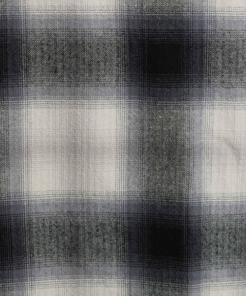 BAYFLOW（ベイフロー）の「ヴィンテージライクチェックシャツ（シャツ/ブラウス・メンズ・ピンク/オフホワイト/グレイッシュベージュ/ブラウン・LARGE/MEDIUM）」の9枚目の写真