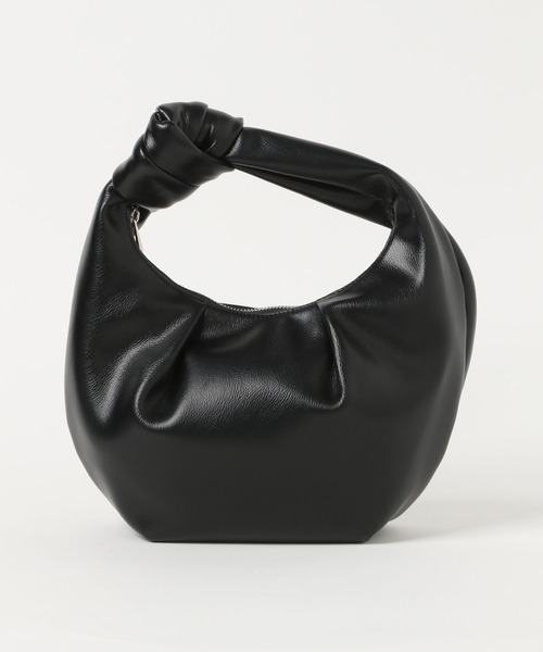 LEPSIM（レプシィム）の「結びレザーバッグ　204453（ハンドバッグ・レディース・ブラック/アイボリー・ONE SIZE）」の12枚目の写真