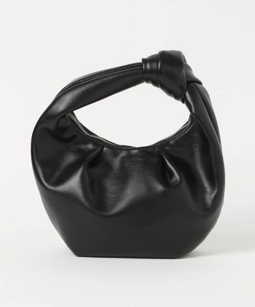 LEPSIM（レプシィム）の「結びレザーバッグ　204453（ハンドバッグ・レディース・ブラック/アイボリー・ONE SIZE）」の14枚目の写真