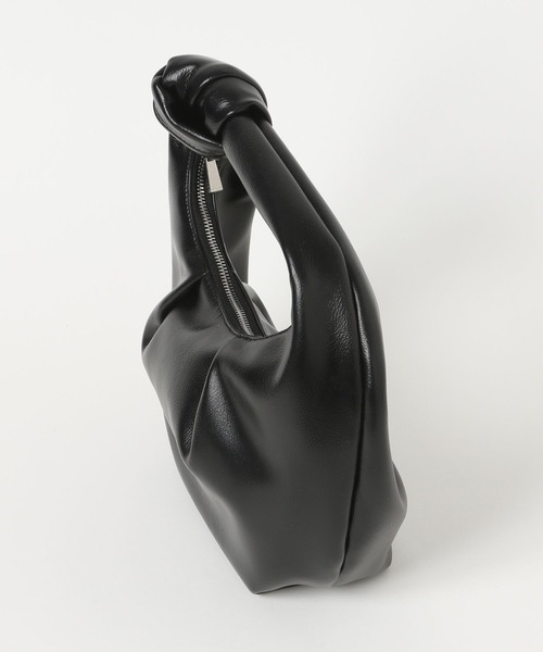 LEPSIM（レプシィム）の「結びレザーバッグ　204453（ハンドバッグ・レディース・ブラック/アイボリー・ONE SIZE）」の15枚目の写真