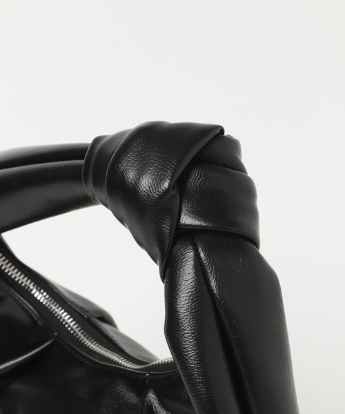 LEPSIM（レプシィム）の「結びレザーバッグ　204453（ハンドバッグ・レディース・ブラック/アイボリー・ONE SIZE）」の16枚目の写真