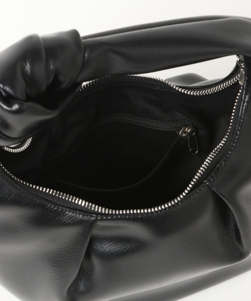 LEPSIM（レプシィム）の「結びレザーバッグ　204453（ハンドバッグ・レディース・ブラック/アイボリー・ONE SIZE）」の19枚目の写真