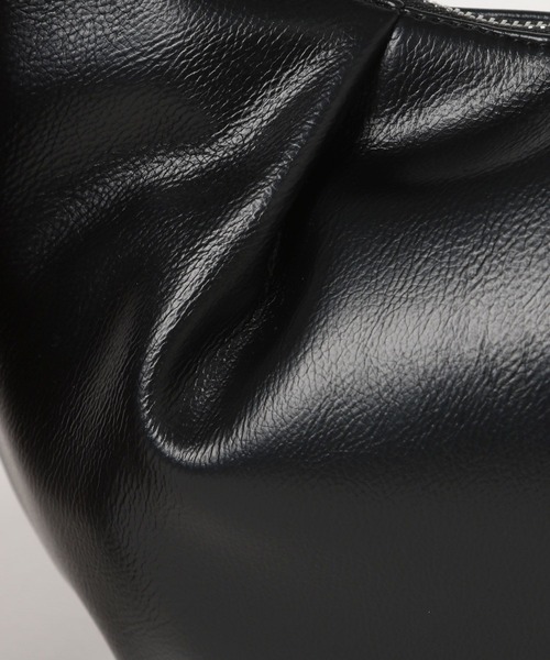 LEPSIM（レプシィム）の「結びレザーバッグ　204453（ハンドバッグ・レディース・ブラック/アイボリー・ONE SIZE）」の22枚目の写真