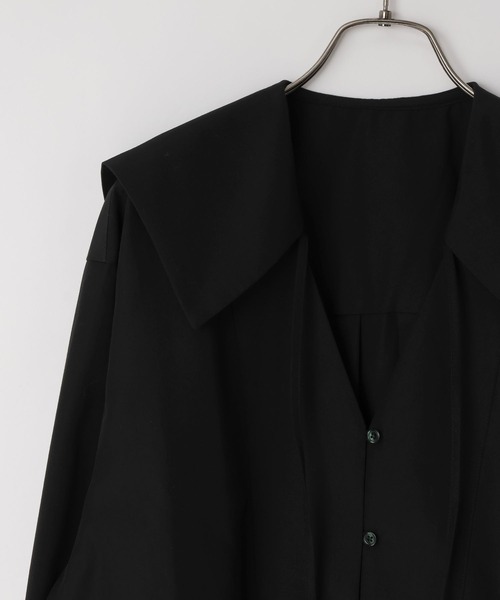 LOWRYS FARM(ローリーズファーム)の「ブザムシャツLS 595333(シャツ/ブラウス・レディース・ブラウン/オフホワイト/ブラック・FREE)」の7枚目の写真