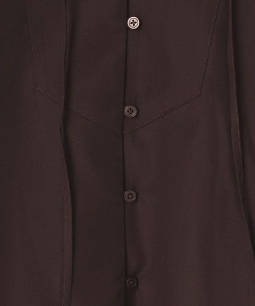 LOWRYS FARM(ローリーズファーム)の「ブザムシャツLS 595333(シャツ/ブラウス・レディース・ブラウン/オフホワイト/ブラック・FREE)」の13枚目の写真