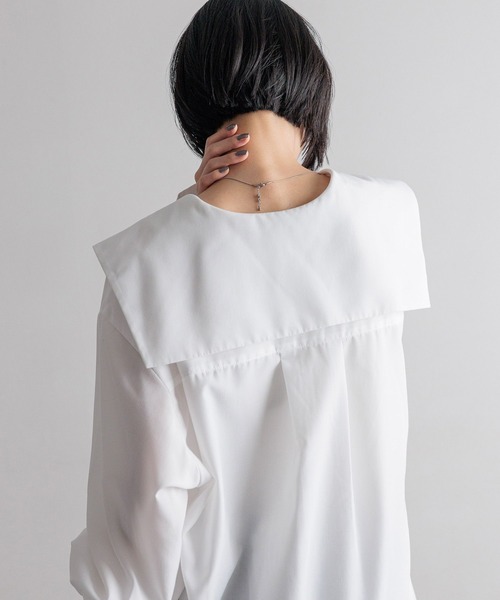 LOWRYS FARM(ローリーズファーム)の「ブザムシャツLS 595333(シャツ/ブラウス・レディース・ブラウン/オフホワイト/ブラック・FREE)」の19枚目の写真