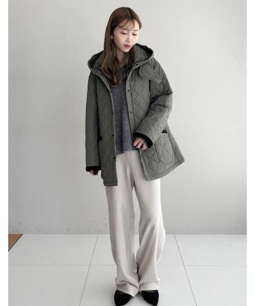 DRESSTERIOR(ドレステリア)の「コーデュロイイージーワイドパンツ(その他パンツ・レディース・チャコールグレー/ライトブルー/ライトグレー・34/36/38/40)」の17枚目の写真