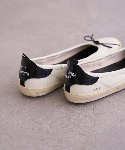 BEARDSLEY(ビアズリー)の「《HIDN ANDER》AMYバレエシューズ(パンプス・レディース・ブラウン/ホワイト・36/37/38/39/35)」の7枚目の写真