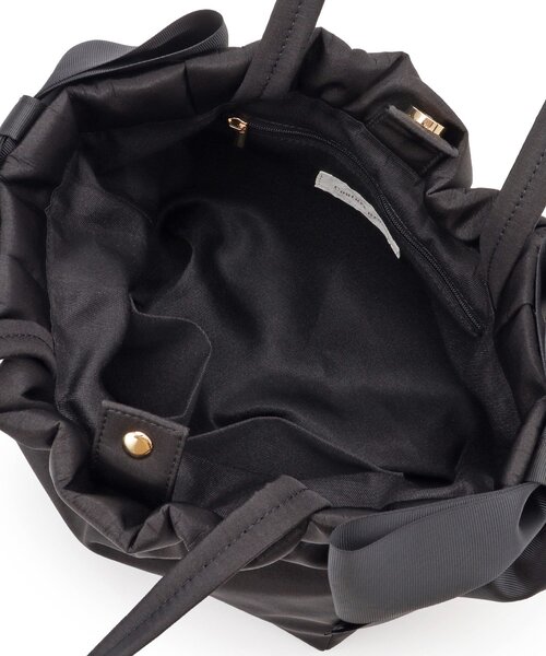 couture brooch（クチュールブローチ）の「サイドリボントートバッグ（トートバッグ・レディース・ダークグレー/ピンク/ブラック・00）」の9枚目の写真