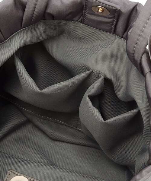 couture brooch（クチュールブローチ）の「サイドリボントートバッグ（トートバッグ・レディース・ダークグレー/ピンク/ブラック・00）」の5枚目の写真