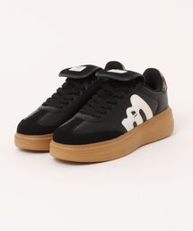 moz(モズ)スウェードコンビ レトロ×厚底スニーカー