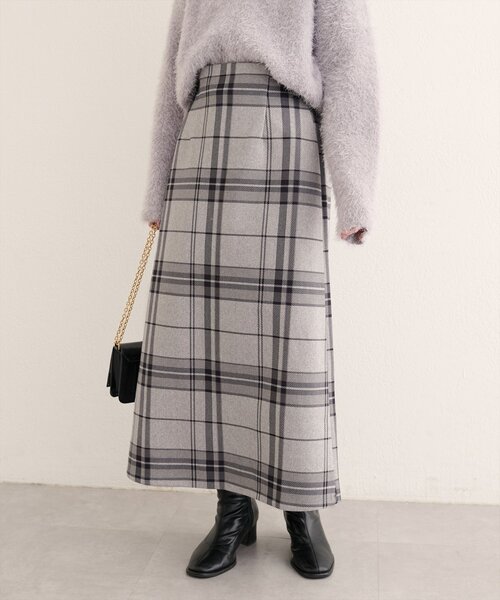 natural couture（ナチュラルクチュール）の「チェック柄ペンシルスカート（スカート・レディース・その他1/その他2/その他3・FREE）」の11枚目の写真
