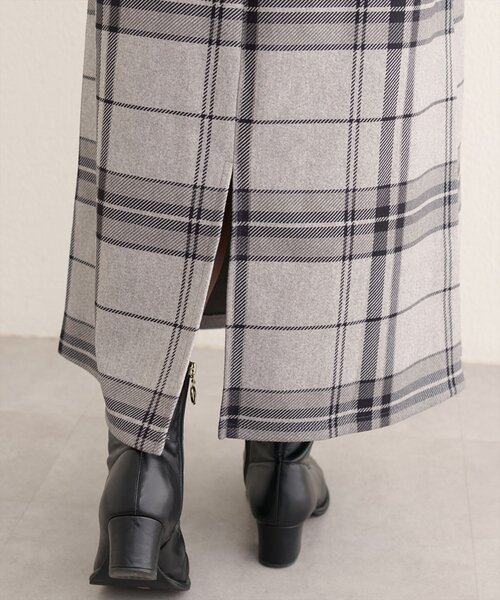 natural couture（ナチュラルクチュール）の「チェック柄ペンシルスカート（スカート・レディース・その他1/その他2/その他3・FREE）」の19枚目の写真