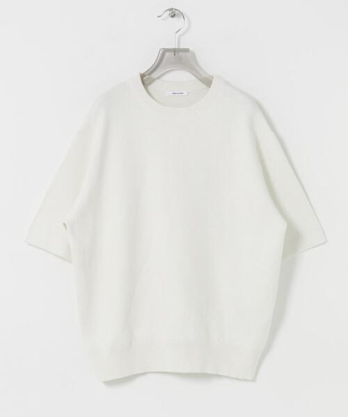 URBAN RESEARCH(アーバンリサーチ)の「コットンカシミヤハーフスリーブニット(ニット/セーター・レディース・オフホワイト/グレー/ブラック・FREE)」の20枚目の写真