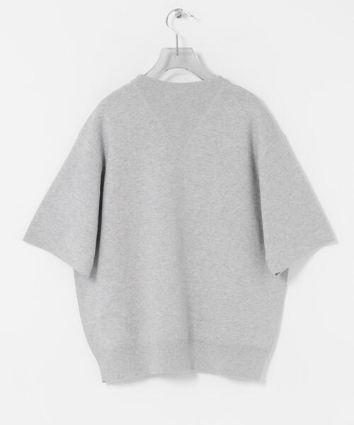 URBAN RESEARCH(アーバンリサーチ)の「コットンカシミヤハーフスリーブニット(ニット/セーター・レディース・オフホワイト/グレー/ブラック・FREE)」の5枚目の写真