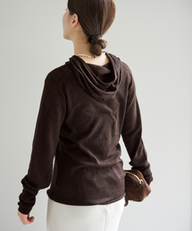 IENA | シアーニットパーカー(パーカー)