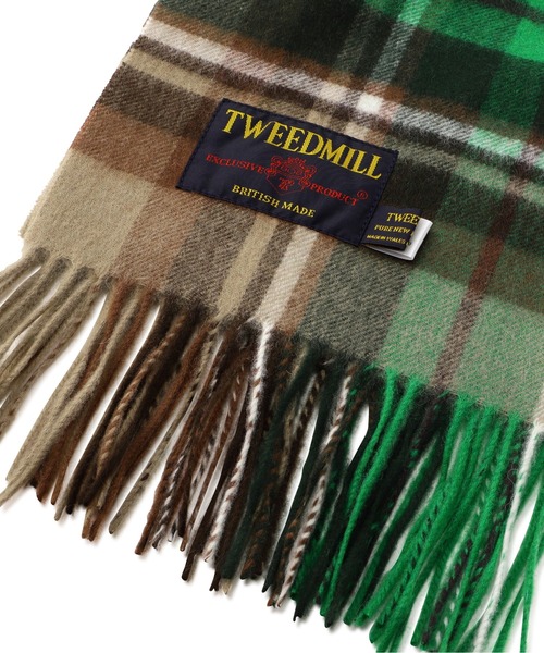 TWEEDMILL チェックマフラー（マフラー）｜NATURAL BEAUTY BASIC
