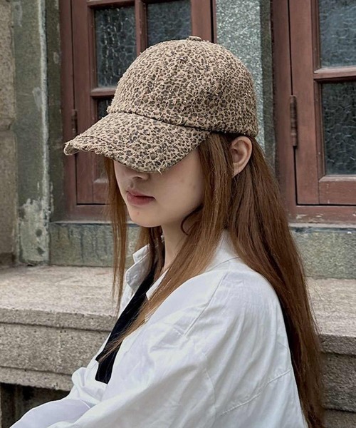 セール】Chiina / レオパード柄キャップ（キャップ）｜Chiina