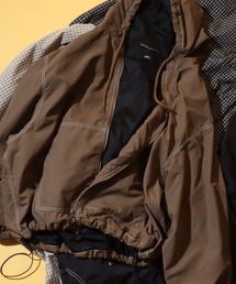 ナイロンジャケット（ブラウン/茶色系・フードあり）ファッション通販