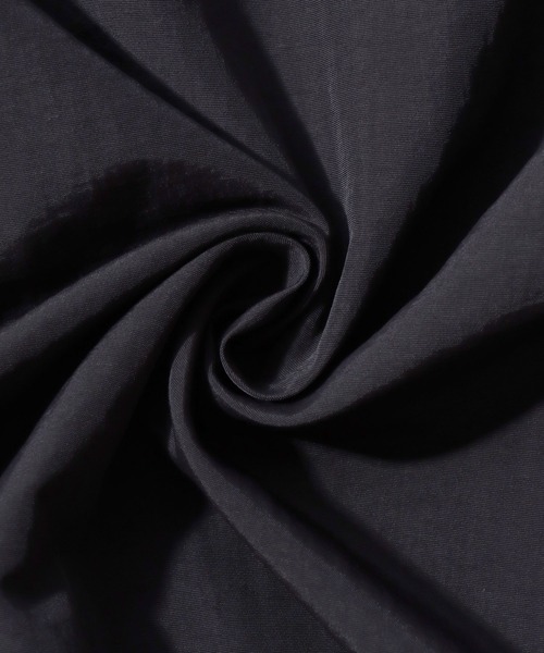 SITRY(シトリー)の「SITRY Nylon & Cotton Hoodie/別注 オーバーサイズ 配色ステッチ 無地 チェック柄 ジップパーカー フーディー ナイロンジャケット ブルゾン(ナイロンジャケット・メンズ・ブラック/ブラウン/ブラック系その他/ベージュ系その他・LL/M/L)」の14枚目の写真