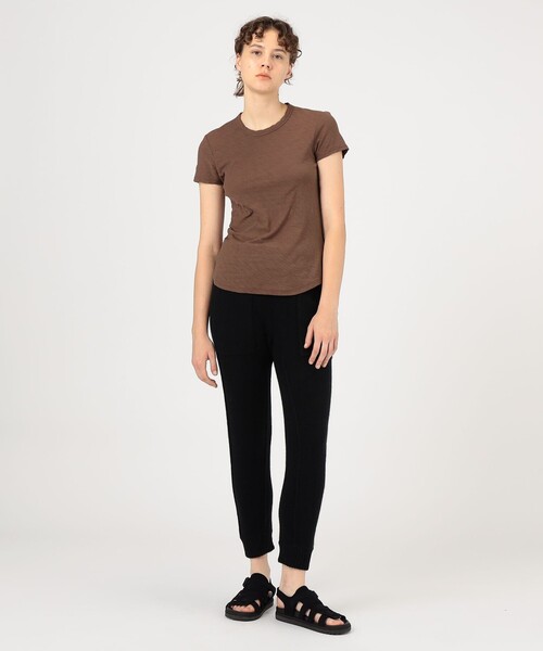 JAMES PERSE(ジェームスパース)の「スラブジャージー クルーネックTシャツ WUA3037(Tシャツ/カットソー・レディース・レッド系その他2/グレー・1/0)」の3枚目の写真