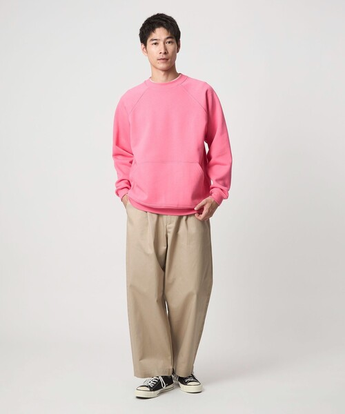 green label relaxing（グリーンレーベルリラクシング）の「【WEB限定】＜3/2 WORKS＞GLR ワイドチノ チノパンツ（チノパンツ・メンズ・ベージュ/ナチュラル/ブラック/オリーブ・S/XL/M/L）」の8枚目の写真