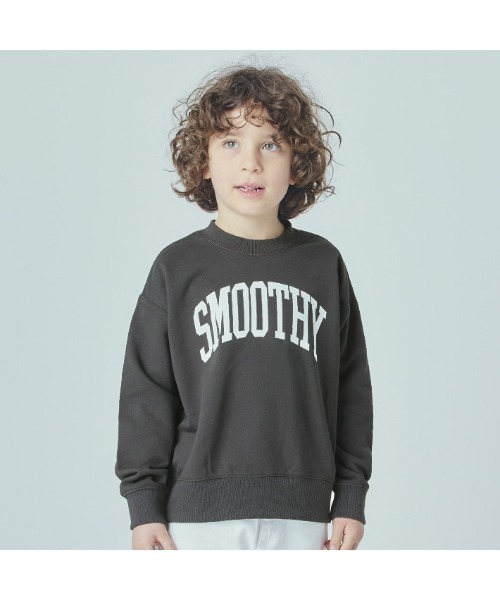 Smoothy（スムージー）の「Smoothy College Sweat / スムージー カレッジトレーナー（スウェット・キッズ・グリーン/スミクロ/ヘザーグレー・LARGE/X-LARGE/MEDIUM）」の2枚目の写真