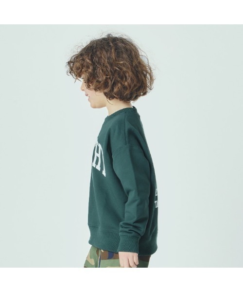 Smoothy（スムージー）の「Smoothy College Sweat / スムージー カレッジトレーナー（スウェット・キッズ・グリーン/スミクロ/ヘザーグレー・LARGE/X-LARGE/MEDIUM）」の7枚目の写真
