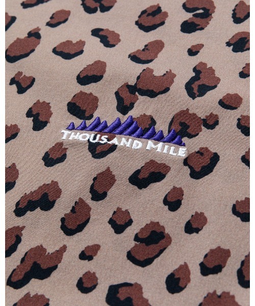 THOUSAND MILE（サウザンドマイル）の「[L's]SHORT SLEEVE T-SHIRT & SKIRT SET NY/PU PRINT/ショートスリーブTシャツ＆スカートセット プリント（セットアップ・レディース・ブラウン系その他/ブラック系その他/レオパード・FREE）」の21枚目の写真