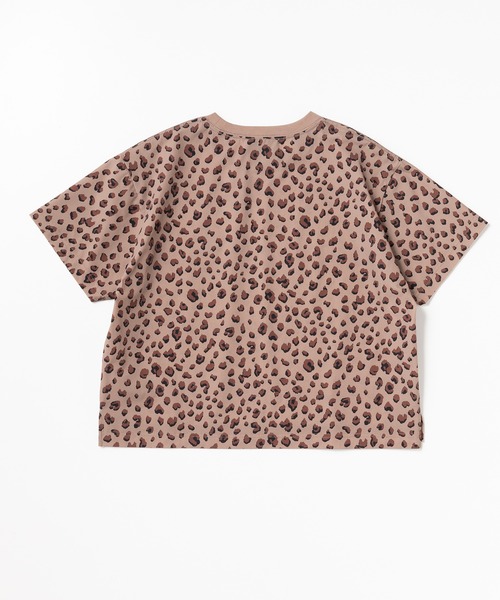 THOUSAND MILE（サウザンドマイル）の「[L's]SHORT SLEEVE T-SHIRT & SKIRT SET NY/PU PRINT/ショートスリーブTシャツ＆スカートセット プリント（セットアップ・レディース・ブラウン系その他/ブラック系その他/レオパード・FREE）」の9枚目の写真