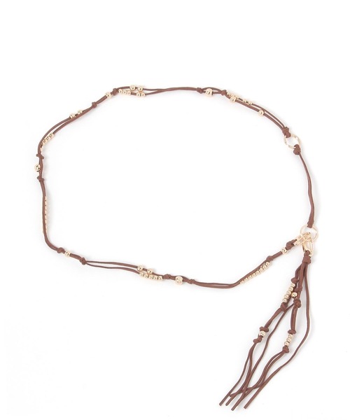 LOWRYS FARM(ローリーズファーム)の「FSマルチWAYコード 598335(ネックレス・レディース・ブラウン/ブラック・FREE)」の8枚目の写真