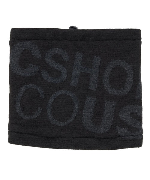 DC SHOES（ディーシーシューズ）の「25 INSIGNIA NECK GAI /DCロゴドローコード付きネックウォーマー（ネックウォーマー/スヌード・メンズ・ブラック×ゴールド/ブラック×ホワイト・FREE）」の5枚目の写真