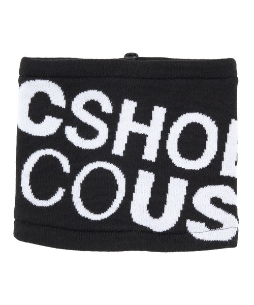 DC SHOES（ディーシーシューズ）の「25 INSIGNIA NECK GAI /DCロゴドローコード付きネックウォーマー（ネックウォーマー/スヌード・メンズ・ブラック×ゴールド/ブラック×ホワイト・FREE）」の3枚目の写真