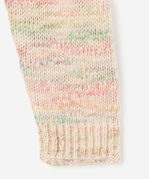 新品完売品★ BSHOP LE GLAZIK | クルーネックカーディガン Bshop｜LE GLAZIK | ミックスカラー クルーネックカーディガン WOMEN