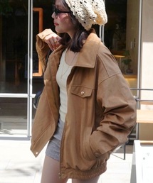 jumelle スウェードジャケット jumelle（ジュメロ）の「スウェードジャケット（ブルゾン）」 - WEAR